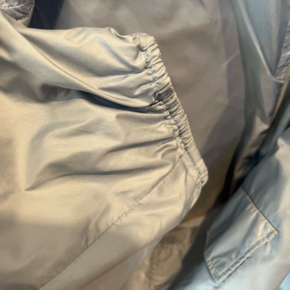 Armani Exchange light blue, light raincoat with hood. Excellent condition, sz M - Picture 5 of 7